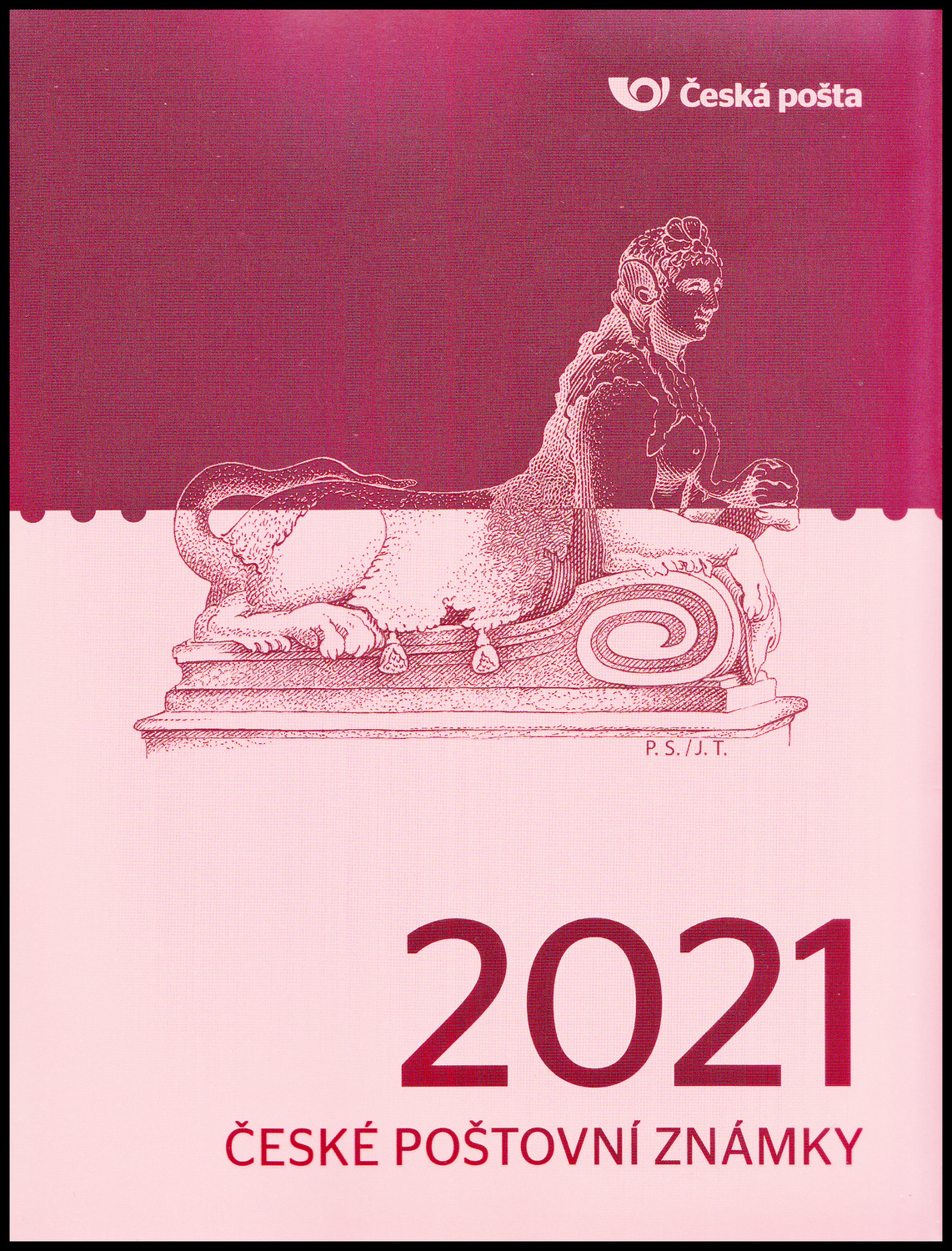 Česká republika 2021 (ročníkové album s černotiskem - nový vínový přebal alba)