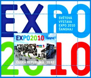 Světová výstava EXPO 2010 v Šanghaji (aršík)