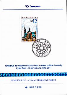 Ohlédnutí za výstavou Pražský hrad v umění poštovní známky