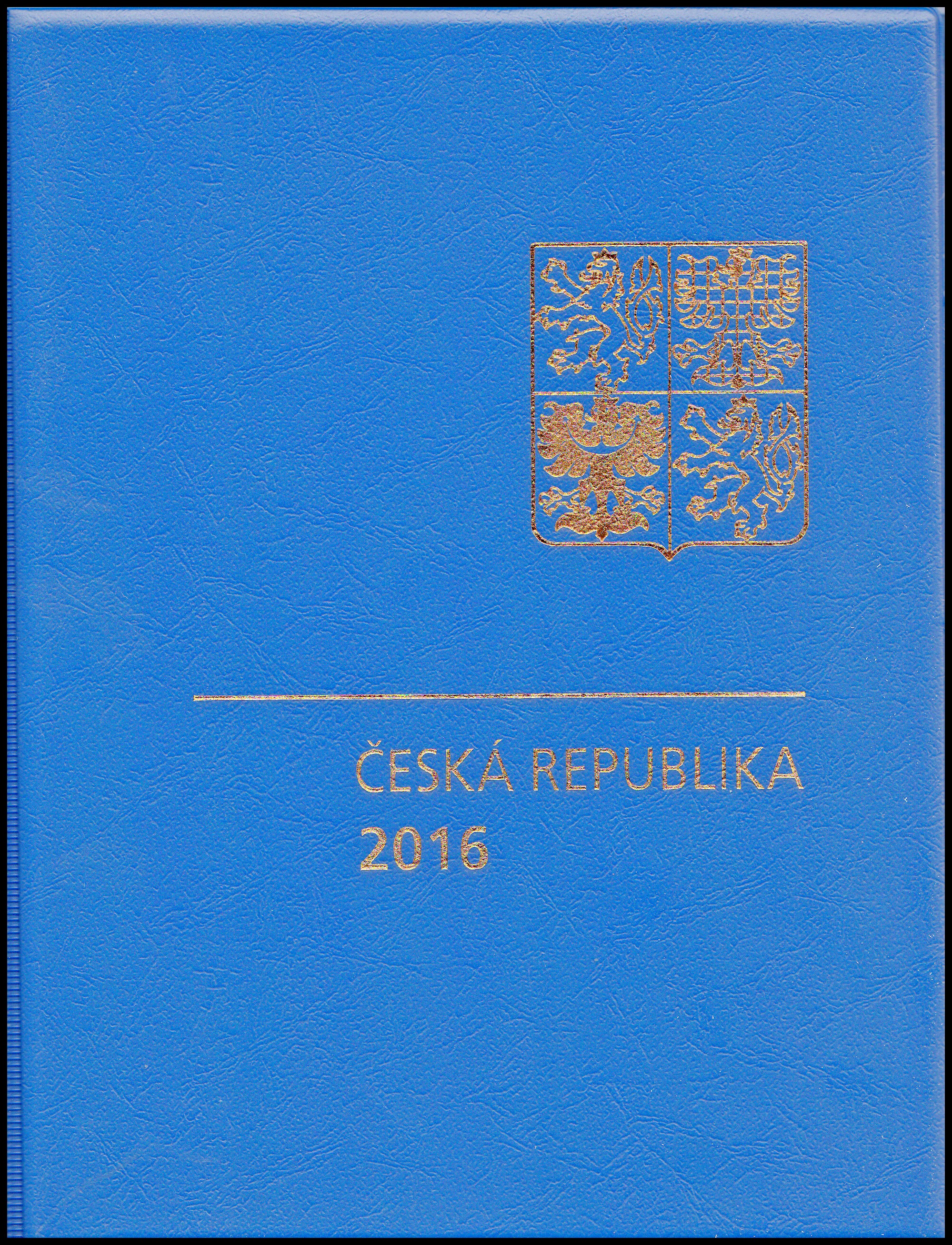 Česká republika 2016 (ročníkové album s černotiskem)
