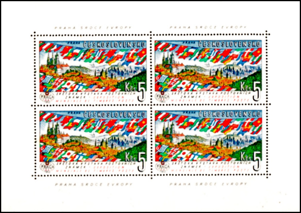 Světová výstava poštovních známek PRAGA 1962 ( TL - Prádlo) 
