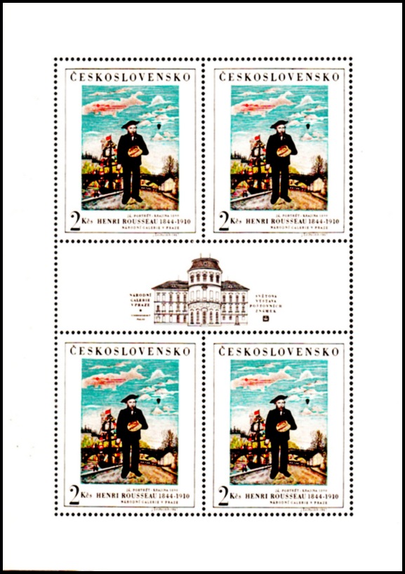 Světová výstava poštovních známek PRAGA 1968 - Henri Rousseau - TL