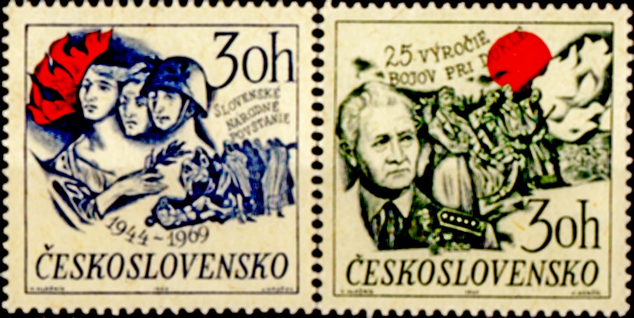 25.výročí Slovenského národního povstání a bojů o Duklu 