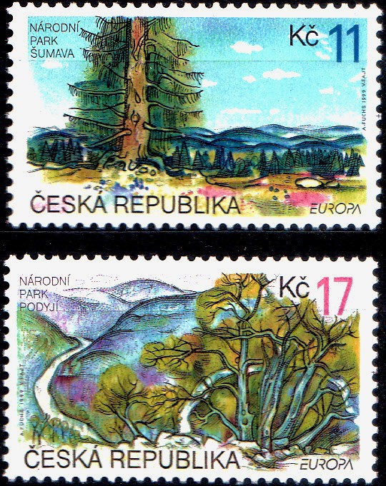 EUROPA 1999 - Přírodní rezervace 