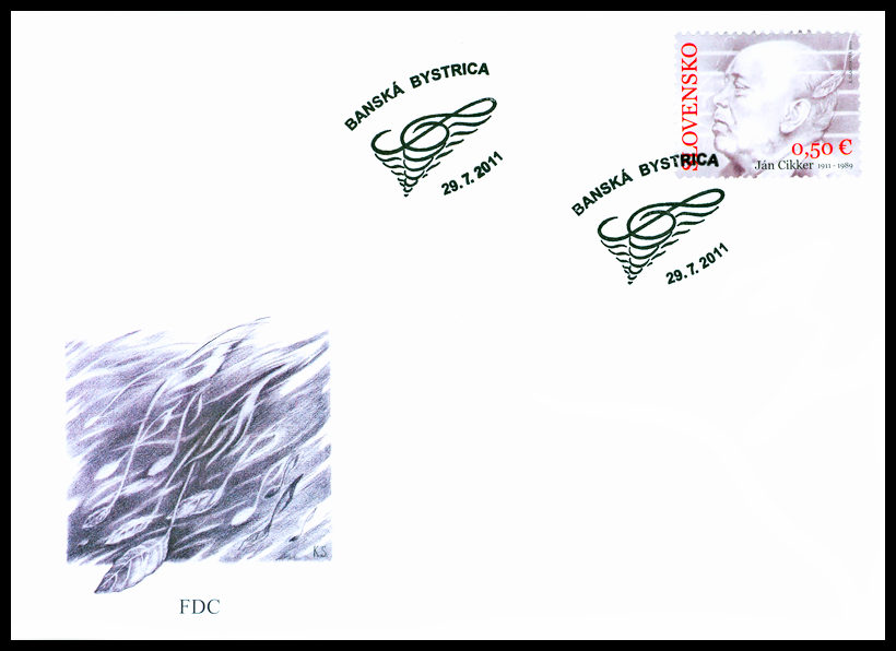 FDC - Osobnosti - Ján Cikker 