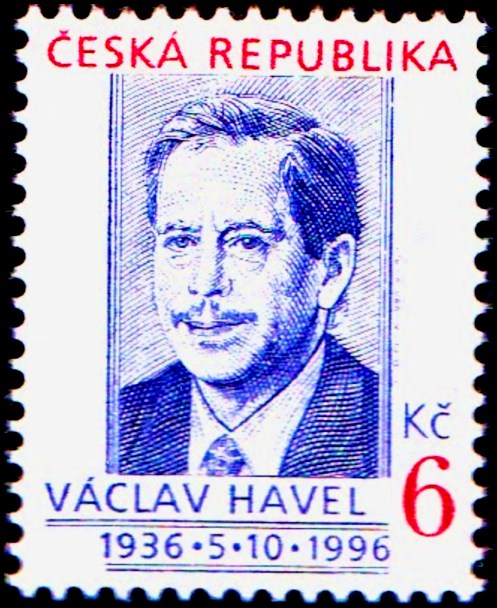 60. narozeniny prezidenta Václava Havla (známka)
