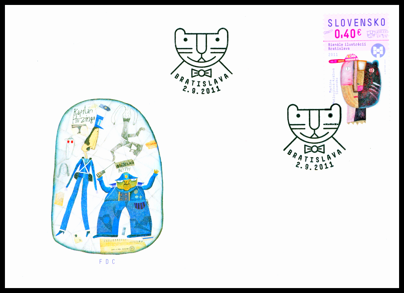 FDC - Bienále ilustrací Bratislava 2011 