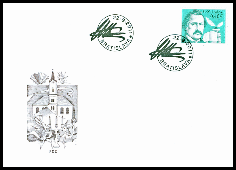 FDC - Osobnosti - Michal Miloslav Hodža (1811 – 1870) 