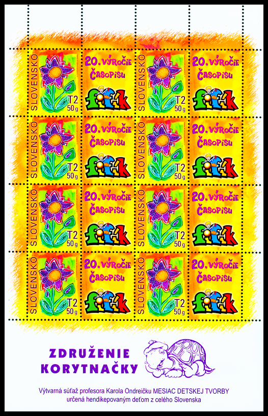 Dětská známka - známka s personalizovaným kuponem - TL