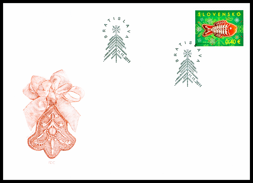 FDC - Vánoce 2011 - Lidový motiv