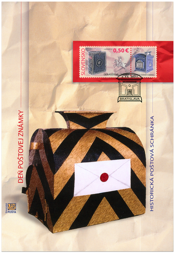 NL - Den poštovní známky - Historická poštovní schránka