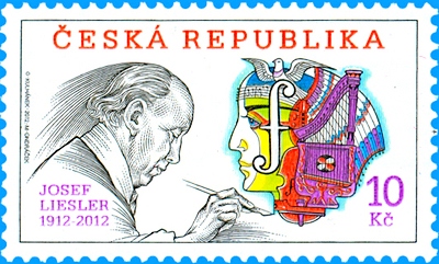 Tradice české známkové tvorby 2012 - Josef Liesler