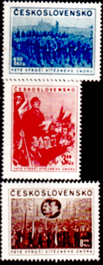 5.výročí Vítězného února 1948 