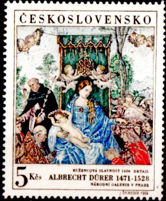 37.kongres FIP - Albrecht Dürer: Růžencová slavnost 