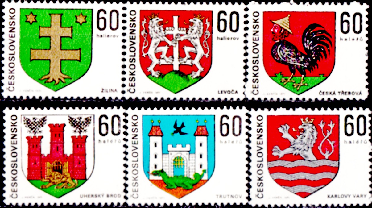 Znaky čs. měst 1971