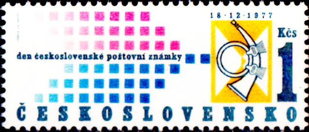 Den čs. poštovní známky 1977