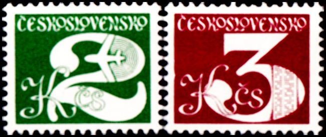 Svitkové výplatní známky 1980