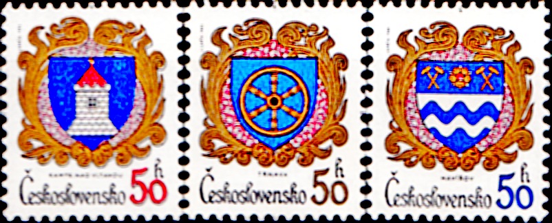 Znaky čs.měst 1985