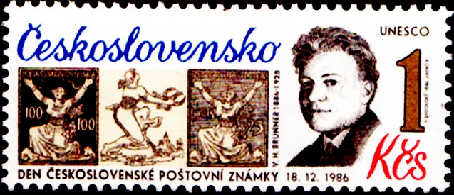 Den čs. poštovní známky 1986