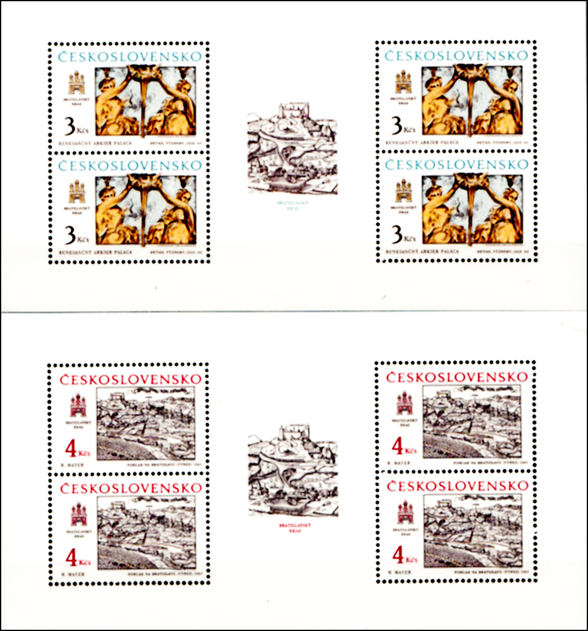 Bratislavské historické motivy 1987 - TL