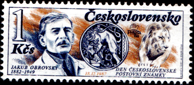 Den čs. poštovní známky 1987