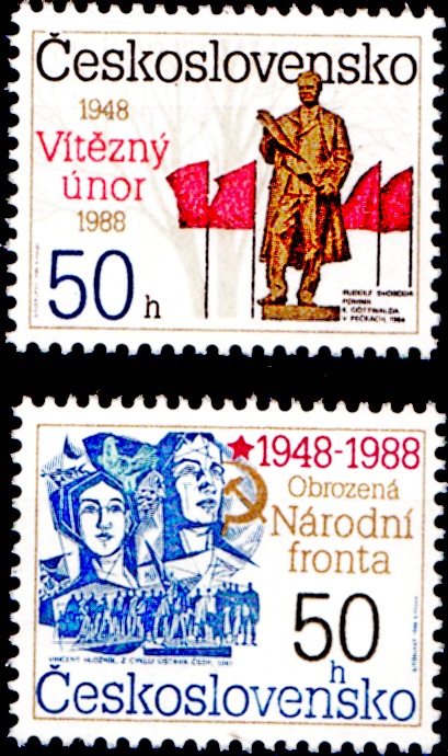 40.výročí Února 1948 a Národní fronty 