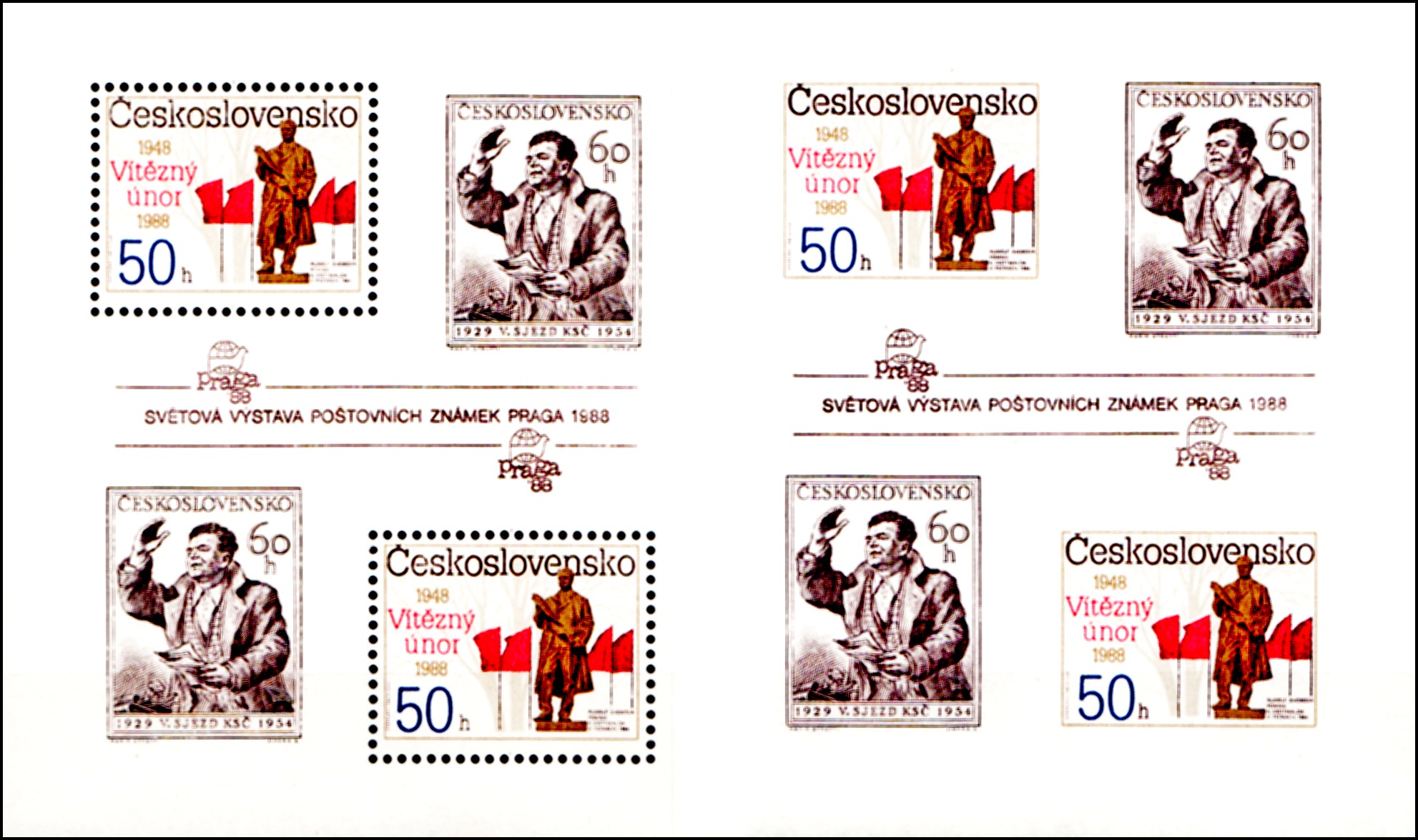 40.výročí Února 1948 (aršíky A+B)