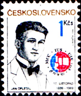 50.výročí 17.listopadu - Jan Opletal 