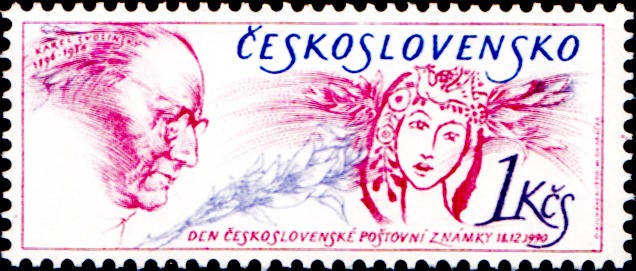 Den čs. poštovní známky 1990