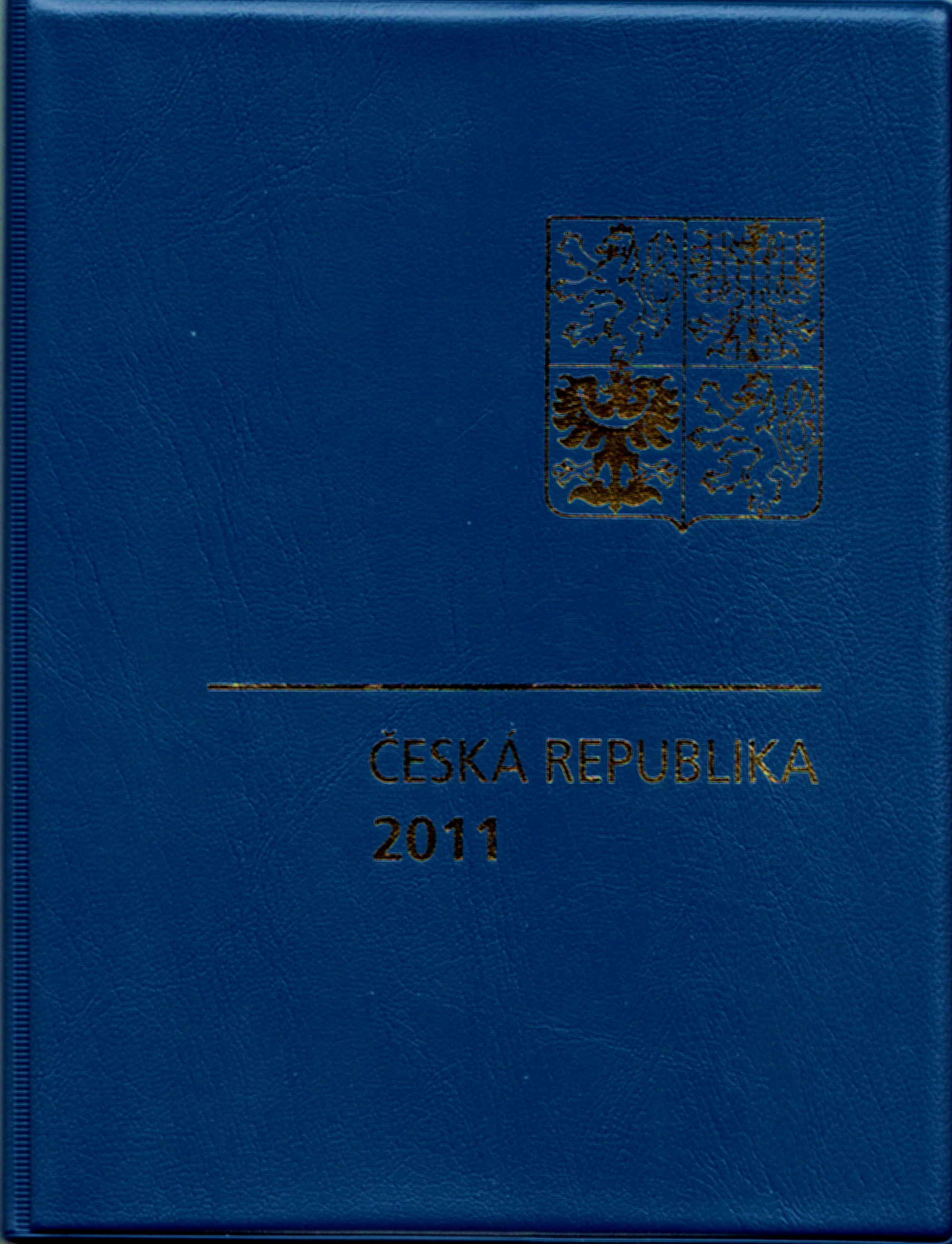 Česká republika 2011 (ročníkové album s černotiskem)