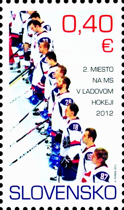  2. místo na MS v ledním hokeji 2012 