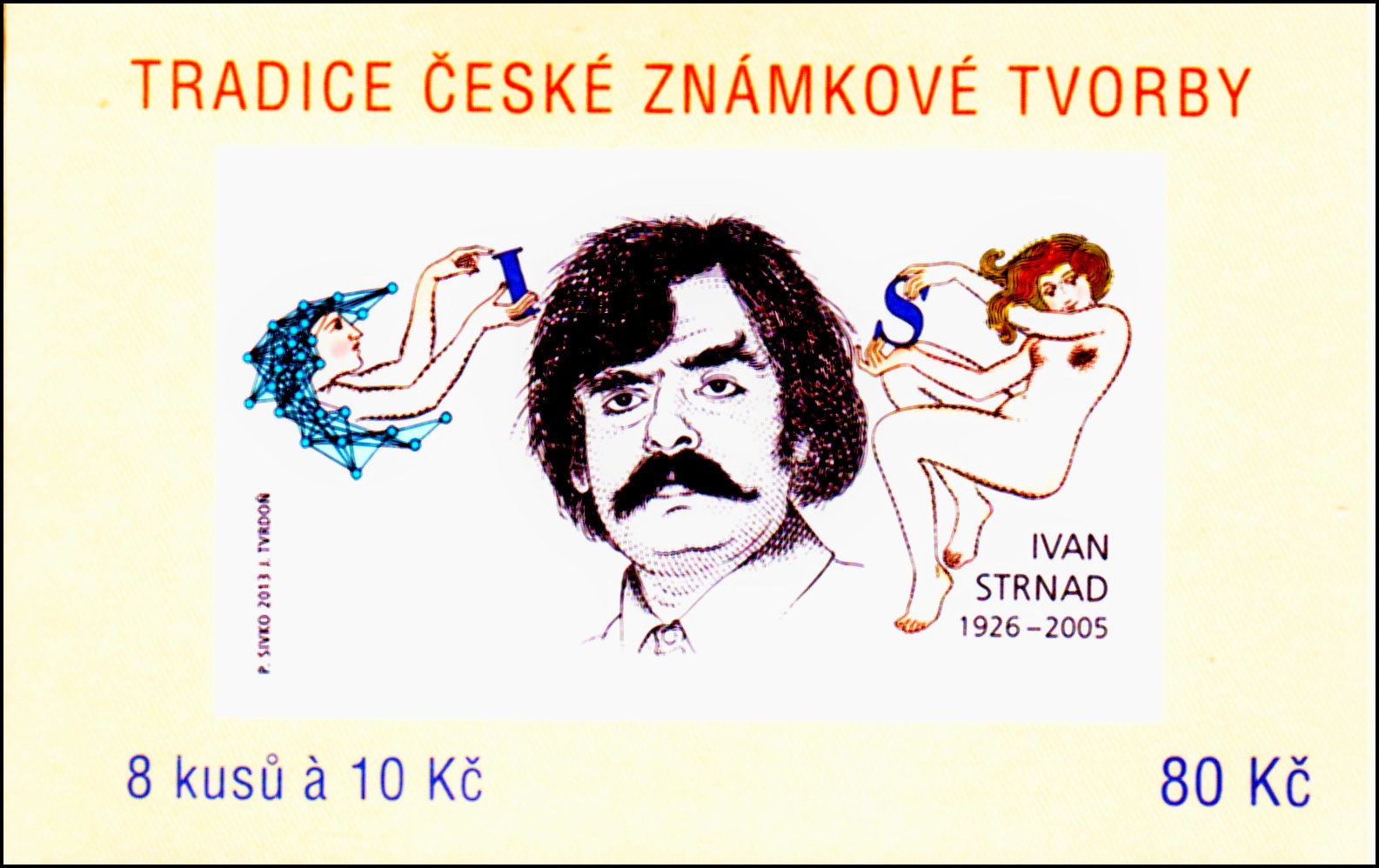 Tradice české známkové tvorby 2013 -  Ivan Strnad (známkový sešítek)