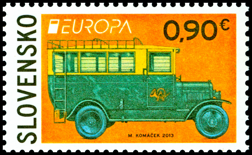 EUROPA 2013 -  Poštovní vůz