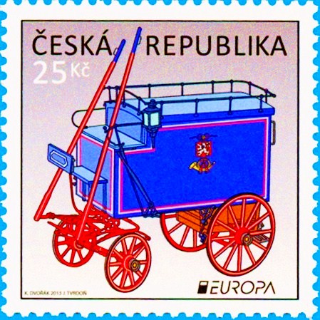 EUROPA 2013 - Poštovní dopravní prostředky