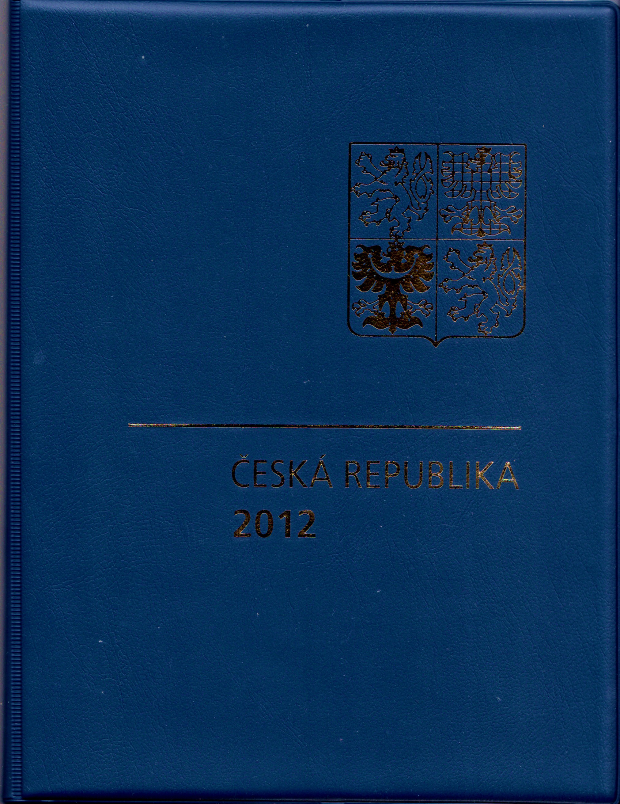 Česká republika 2012 (ročníkové album s černotiskem)