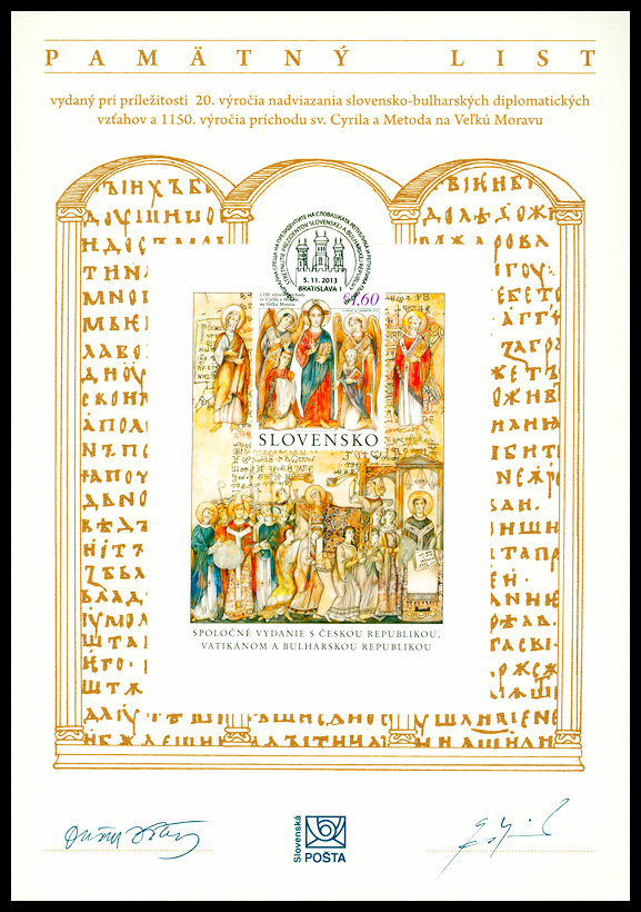 PaL - 1150. výročí příchodu sv. Cyrila a Metoděje na Velkou Moravu