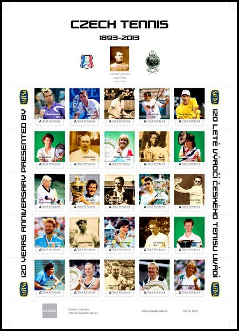 120 let českého tenisu (CZECH TENNIS - 1893 - 2013) - TL