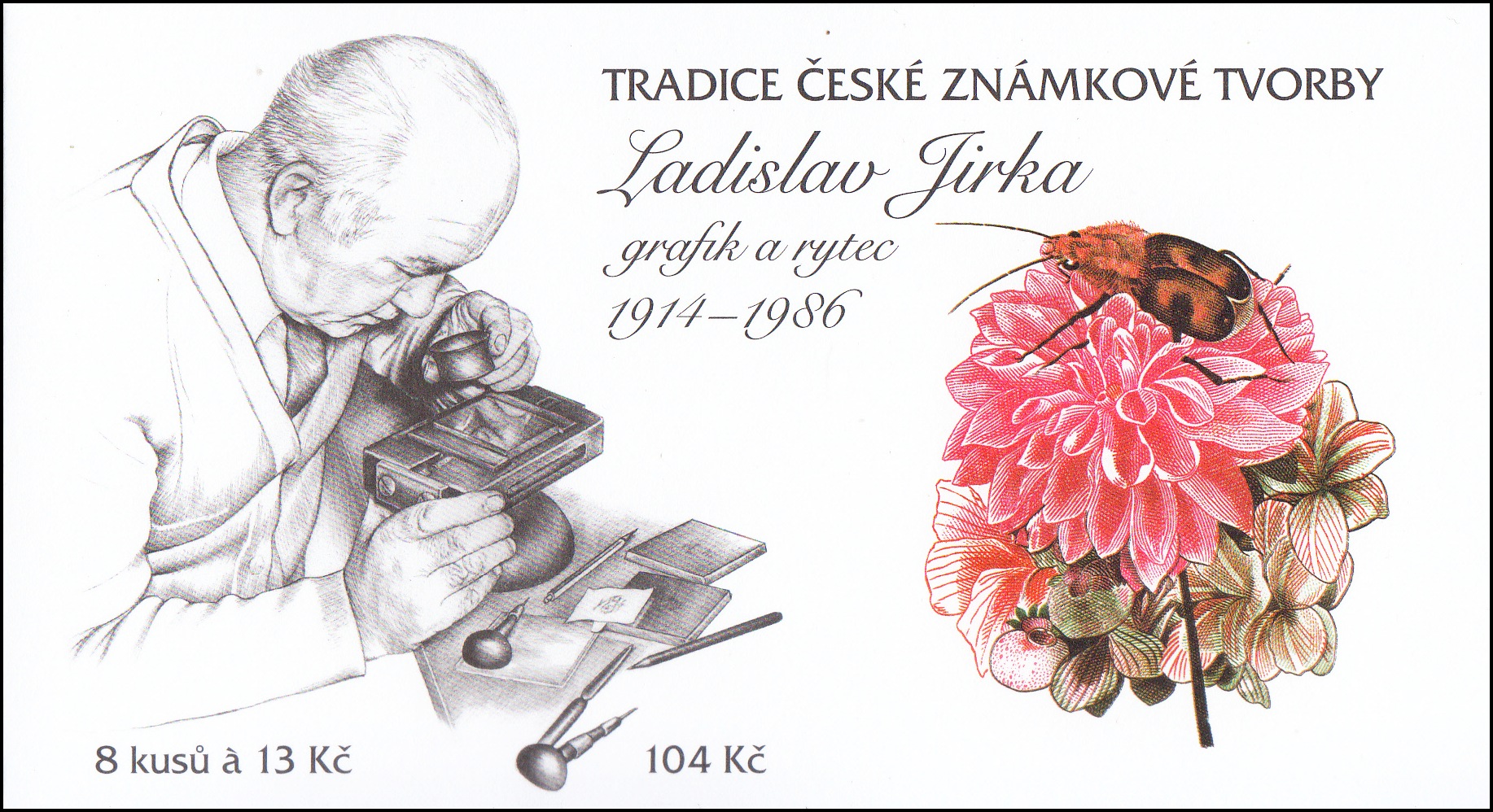 Tradice české známkové tvorby 2014 : L. Jirka (1914 - 86) (známkový sešítek)
