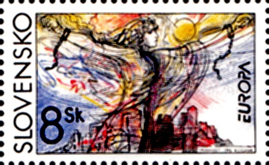 EUROPA 1995 - Mír a svoboda (II. typ)