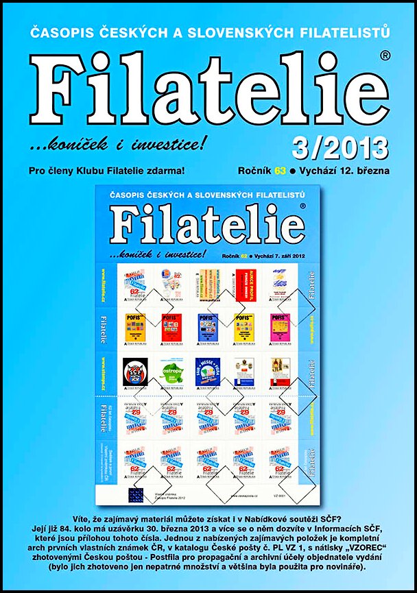 Časopis Filatelie  3 / 2013