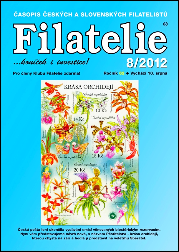 Časopis Filatelie 8 / 2012