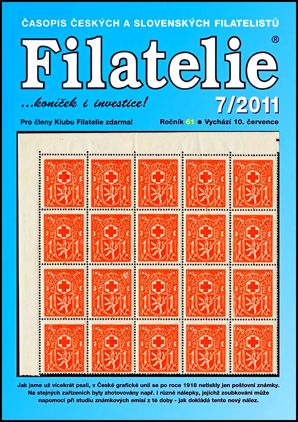 Časopis Filatelie 7 / 2011