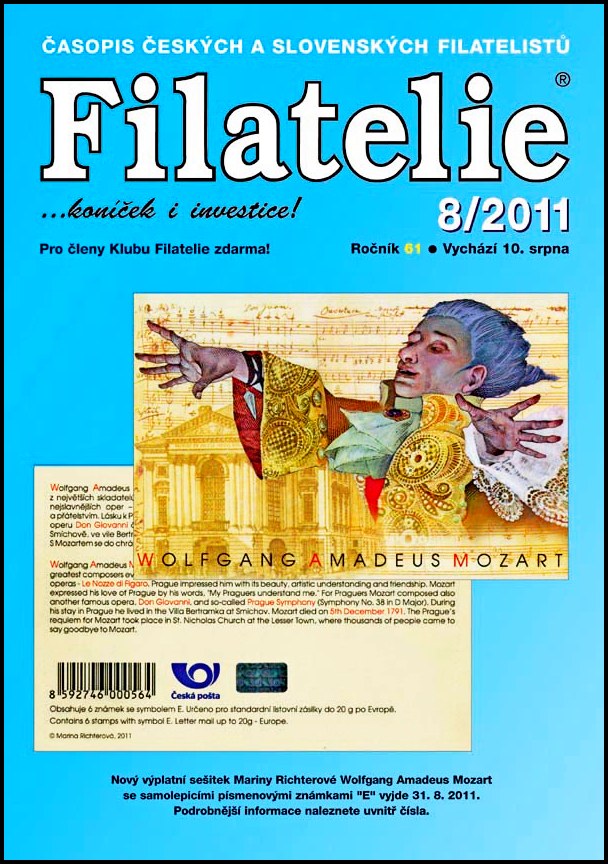 Časopis Filatelie 8 / 2011