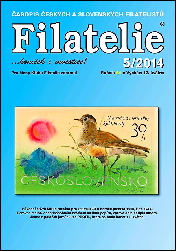 Časopis Filatelie 5 / 2014