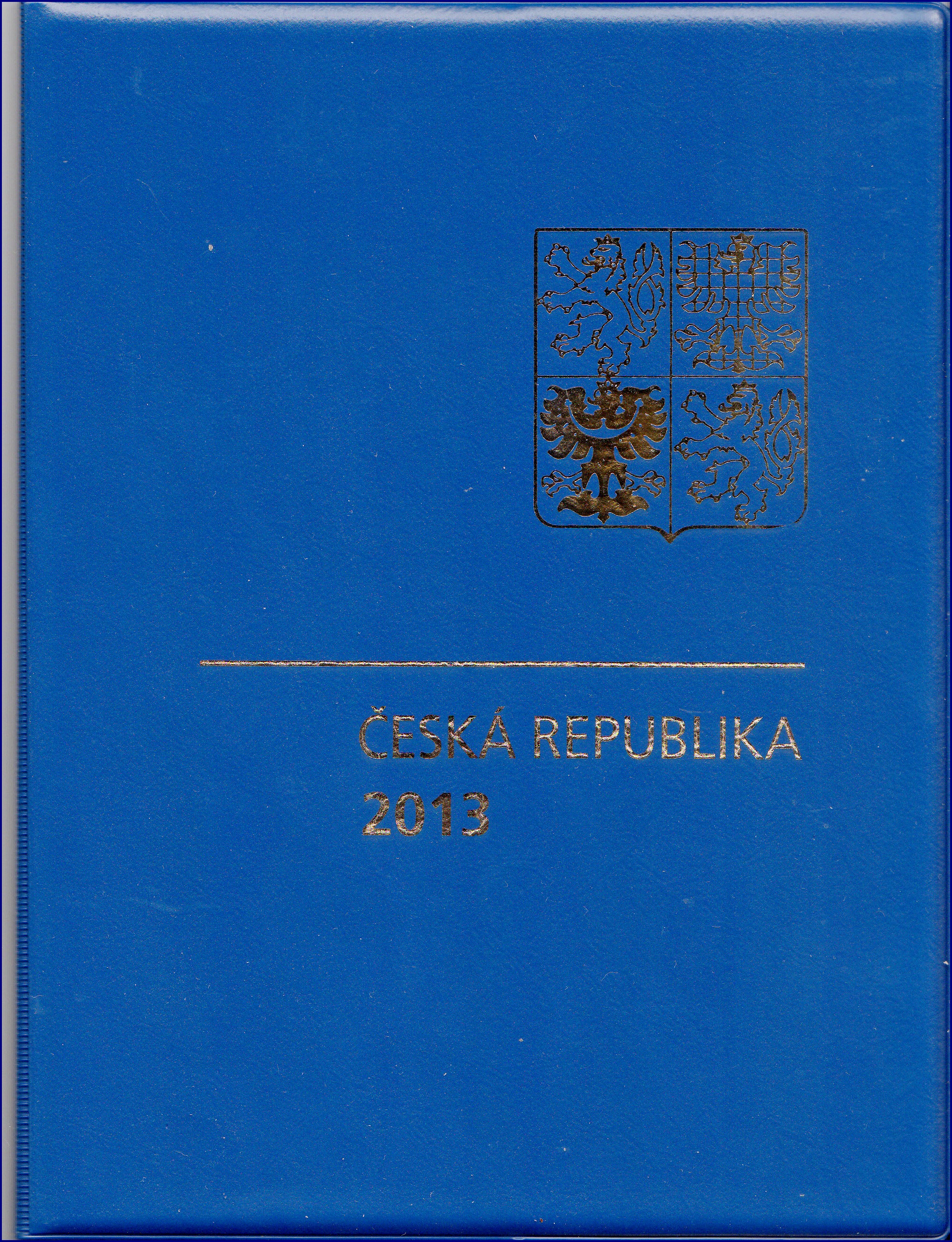 Česká republika 2013 (ročníkové album s černotiskem)