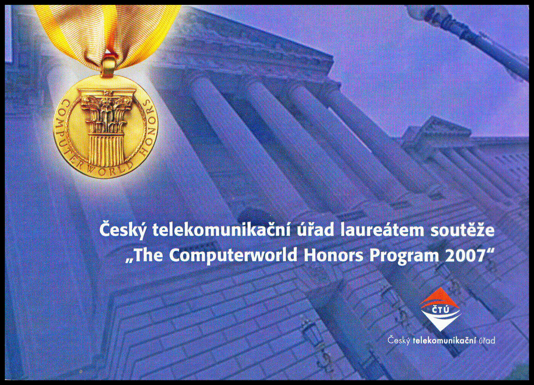 Český telekomunikační úřad - ZS ČTU1 (Mezinár. ocenění ve Washingtonu DS 4.6.07)
