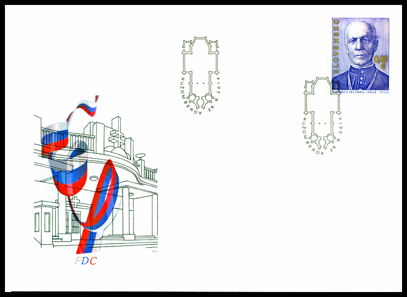 FDC - Osobnosti - Andrej Hlinka (1864 - 1938)