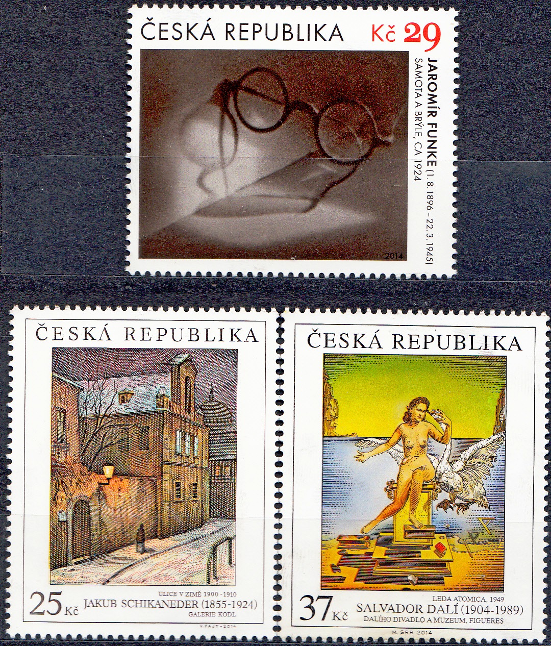 Umění 2014 - J. Schikaneder, J. Funke, S. Dalí