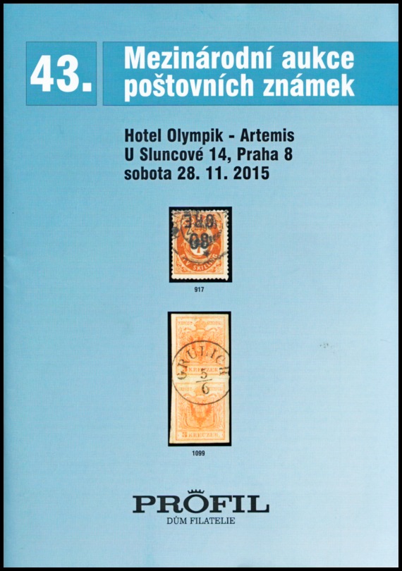 43.Aukce poštovních známek - Profil