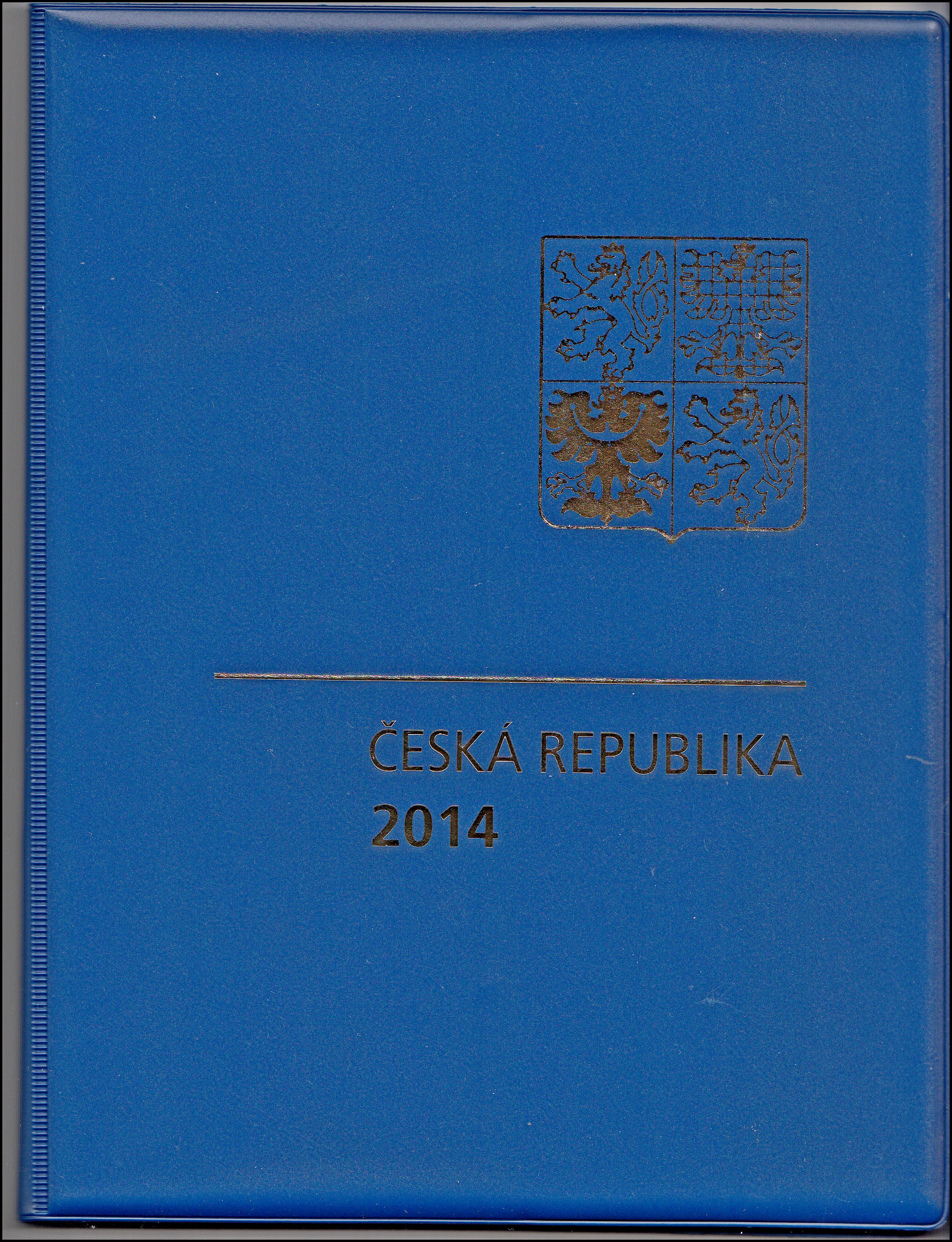 Česká republika 2014 (ročníkové album s černotiskem)